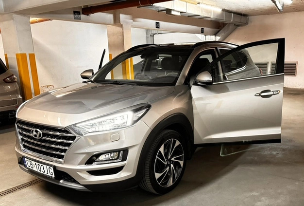 Hyundai Tucson cena 93900 przebieg: 95680, rok produkcji 2018 z Bydgoszcz małe 277